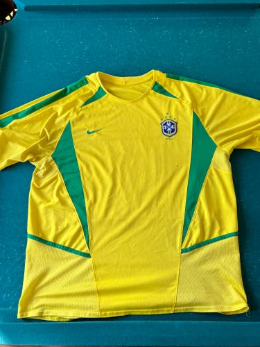 Used Brazil Nike World Cup Jersey