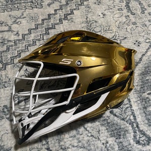 Chrome Gold Cascade S Helmet