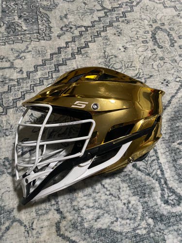 Chrome Gold Cascade S Helmet
