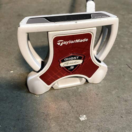 TaylorMade Ghost Spider S Golf Club Putter With Super Stroke Grip 33.5"