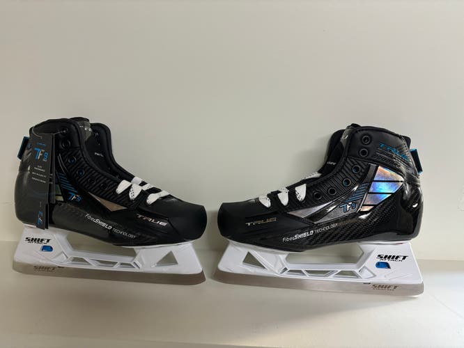 New Senior True Regular Width Size 6.5 TF9 Hockey Goalie Skates