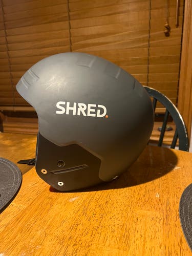 Like New Shred Basher Ultimate Helmet FIS Legal
