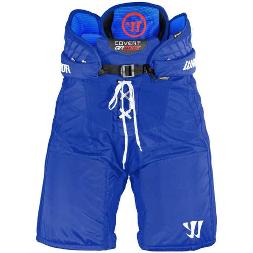 New Warrior Covert QR Edge senior ice hockey pants size medium royal SR pant sz