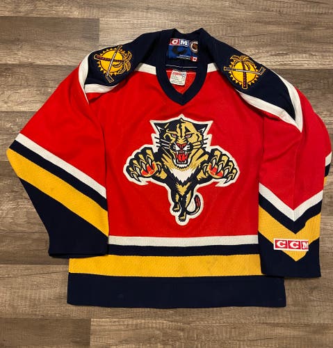 Vintage Florida Panthers CCM youth jersey