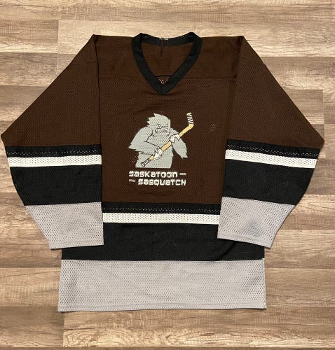 Vintage Hockey Jersey, Saskatoon Sasquatch