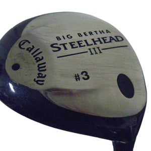 Callaway Steelhead III 3 wood (Graphite Regular) 3w Fairway Golf Club