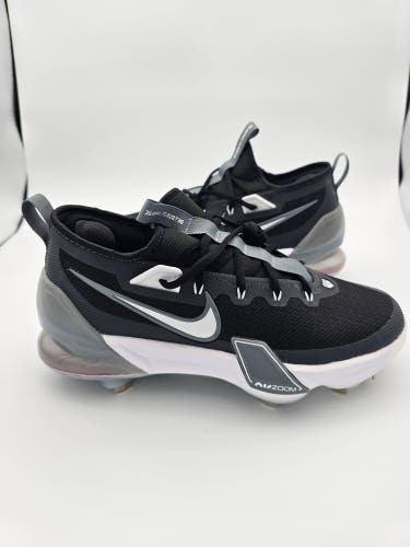 Nike Force Zoom Trout 9 Elite 'Black Anthracite' Baseball Cleats Mens Size 8