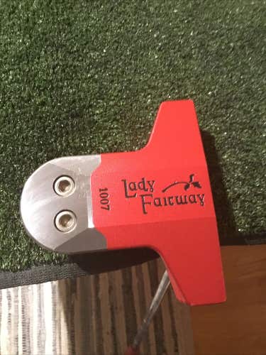 Lady Fairway 1007 Red Putter 32 Inches (RH)