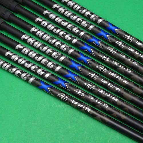 Project X LZ Tour 6.0 90g .370 Stiff Pulled Graphite Iron Shafts SET OF 9