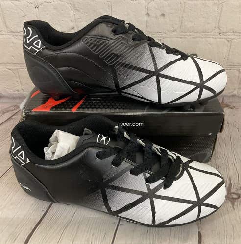 Xara Soccer Illusion 9507 Kid's Soccer Cleats Color Black White US Kid's Size 10