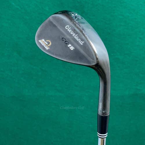 Cleveland CG15 Zip Grooves Black Pearl 52-10 52° AW Wedge Traction Steel