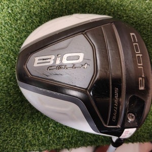 Cobra BioCell+ White Adjustable Degree Driver Regular Flex White Tie Graphite