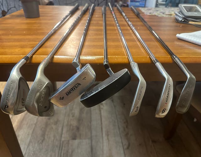 Several Misc golf clubs