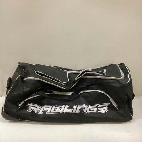 Used Rawlings Carry Wheeled Bag Baseball And Softball Equipment Bags