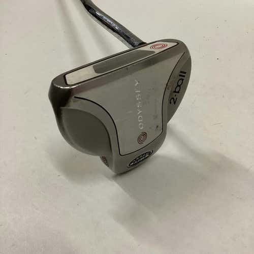 Used Odyssey White Steel 2 Ball Mallet Putters