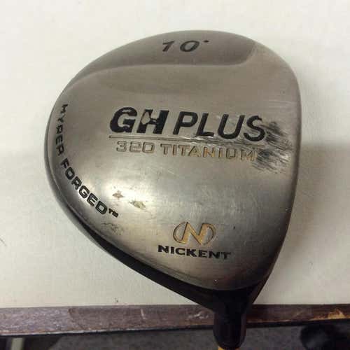 Used Nickent Gh Plus 10.0 Degree Graphite Regular Golf Drivers