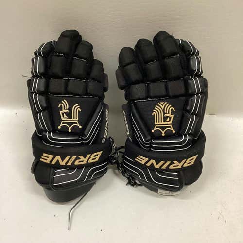 Used Brine Lax Gloves Md Men's Lacrosse Gloves