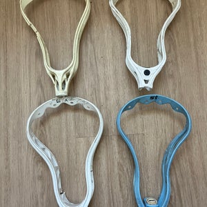 Four Cracked Lacrosse Heads