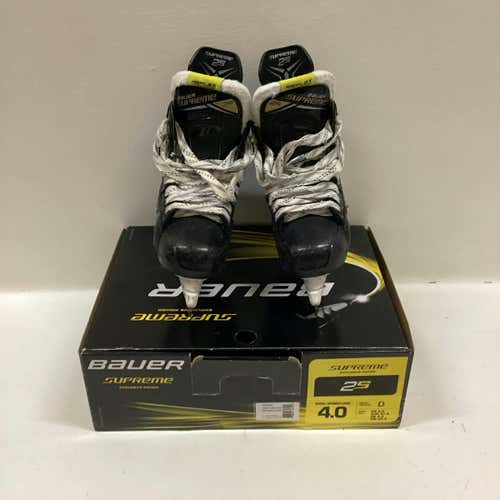 Used Bauer Supreme 25 Junior 04 Ice Hockey Skates