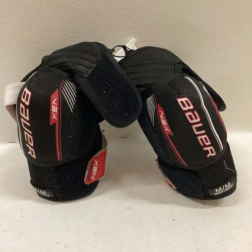 Used Bauer Nsx Md Hockey Elbow Pads