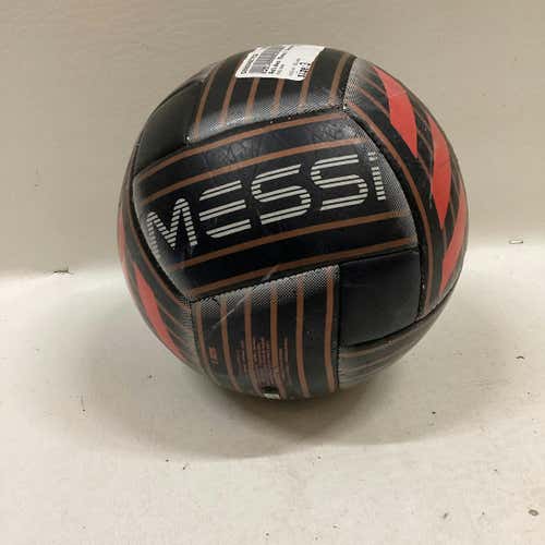 Used Adidas Messi 3 Soccer Balls
