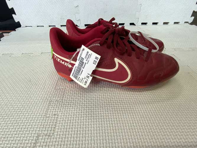 Used Nike Tiempo Junior 04.5 Cleat Soccer Outdoor Cleats