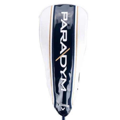 NEW Callaway Golf Paradym White/Navy/Gold Driver Headcover