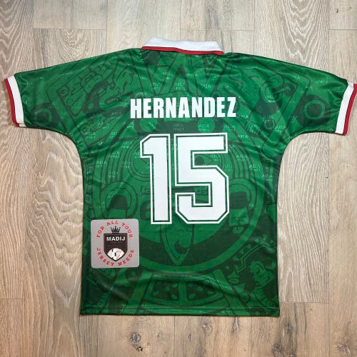 Mexico Home Retro Jersey 1998 Hernandez