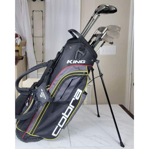 Cobra Men's Golf Set (1" Longer) With Cobra Golf Bag