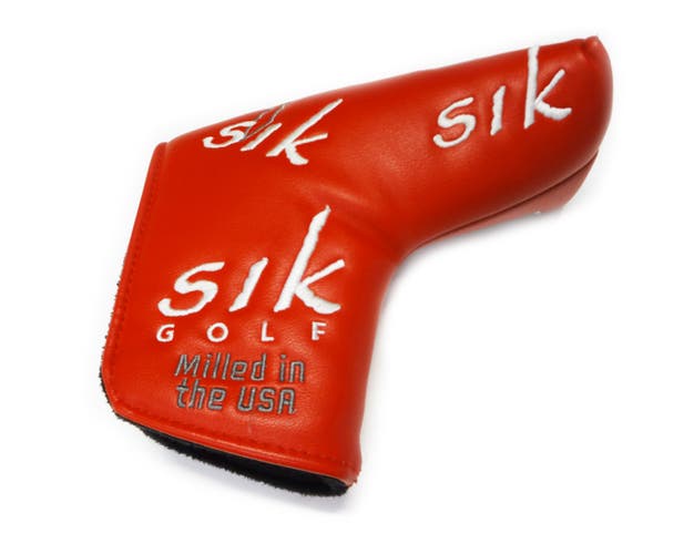 Sik Golf Study In Kinematics Red/White Magnetic Blade Putter