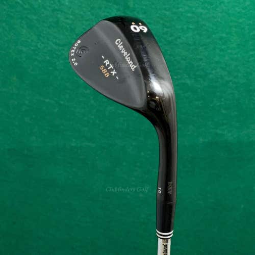 Cleveland RTX 588 Rotex 2.0 Black Pearl 54-10 54° SW Sand Wedge Graphite