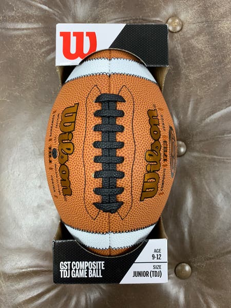 Wilson GST TDJ Composite Football | SidelineSwap | Buy and Sell on