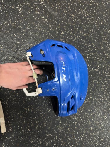 Blue Used Large CCM  Tacks 710 Helmet