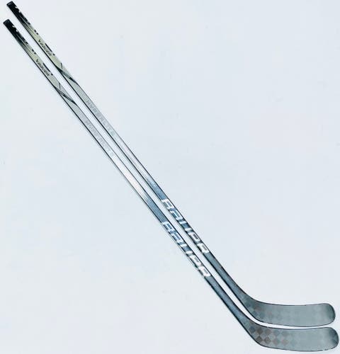 Custom Silver Bauer Vapor Hyperlite 2 Hockey Stick-LH-87 Flex-P90TM