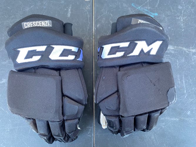 CCM HGTK Tacks Pro Stock Hockey Gloves 15" Black 3705