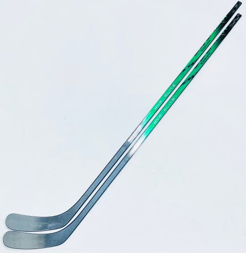 2 Pack Custom Green Tyler Seguin Bauer Vapor Hyperlite 2 (ADV Build) Hockey Sticks-RH-P92