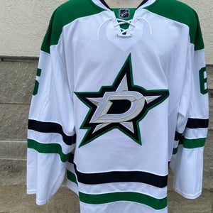Reebok Edge Dallas Stars Pro Stock Game Jerseys ELLER White