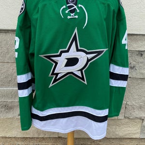 Reebok Edge Dallas Stars Pro Stock Game Jerseys VANCE Green