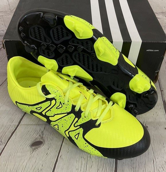 Adidas B26997 X 15.3 FG/AG J Boy's Soccer Cleats Solar Yellow Core Black US 3.5