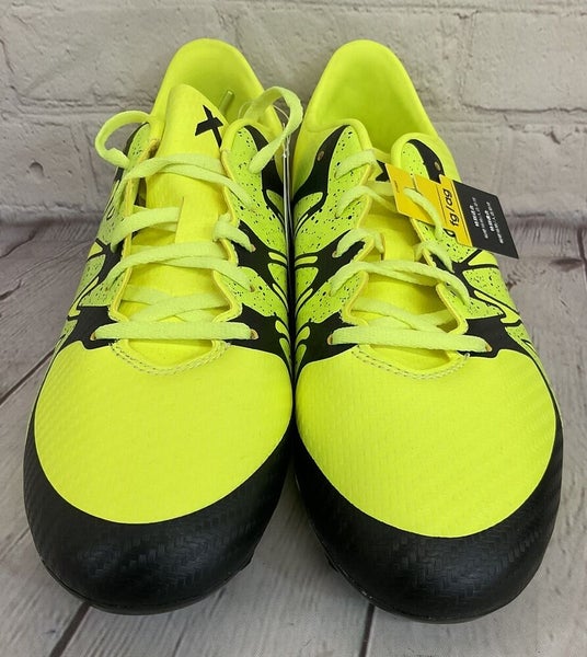 Adidas B26997 X 15.3 FG/AG J Boy's Soccer Cleats Solar Yellow Core Black US 3.5
