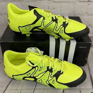 Adidas B26997 X 15.3 FG/AG J Boy's Soccer Cleats Solar Yellow Core Black US 2.5