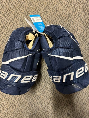 Bauer Navy Vapor 3X Pro 13” gloves