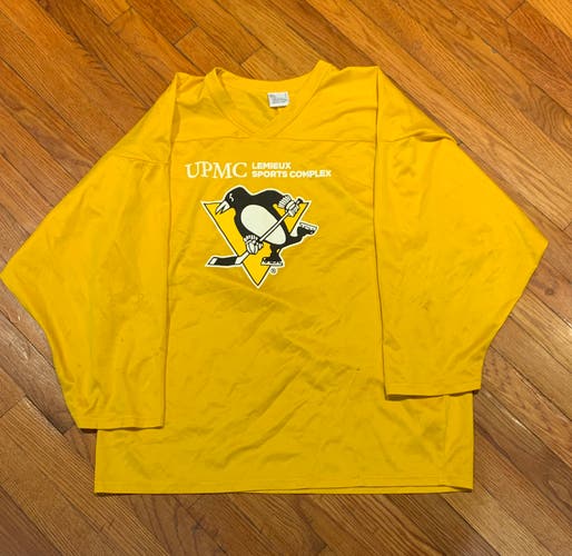 Yellow  Pittsburgh Penguins  CCM Jersey