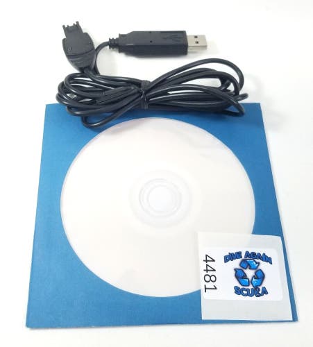Oceanic Pro Plus 2, 3 Veo, Versa Dive Computer Data Download Cable USB + Drivers