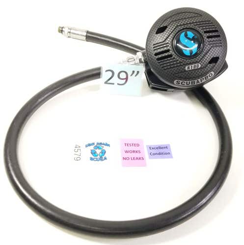 Scubapro R190 Primary Second 2nd Stage Regulator or Octo Scuba Dive 29" Hose