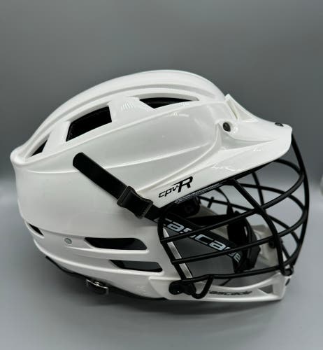 Cascade CPV-R Lacrosse Helmet Youth M/L White