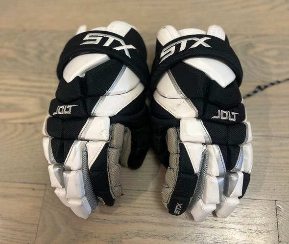 Used STX Jolt Lacrosse Gloves .. Bag A