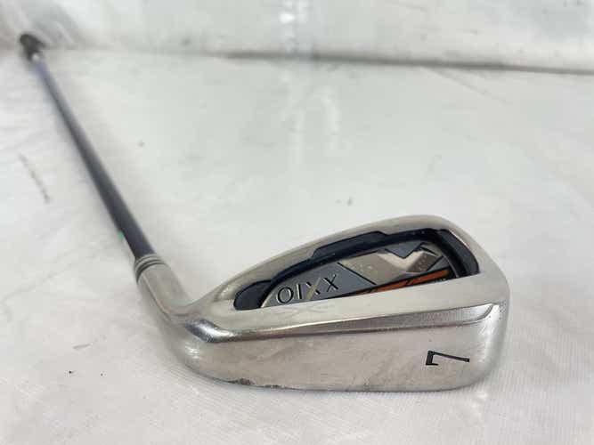 Used Xxio X 7 Iron Regular Flex Graphite Shaft Individual Golf Iron 37.5"