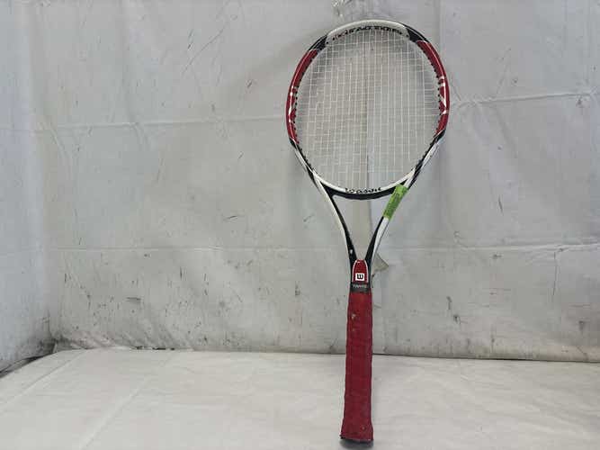 Used Wilson K Factor Six. One Team 4 3 8" Tennis Racquets