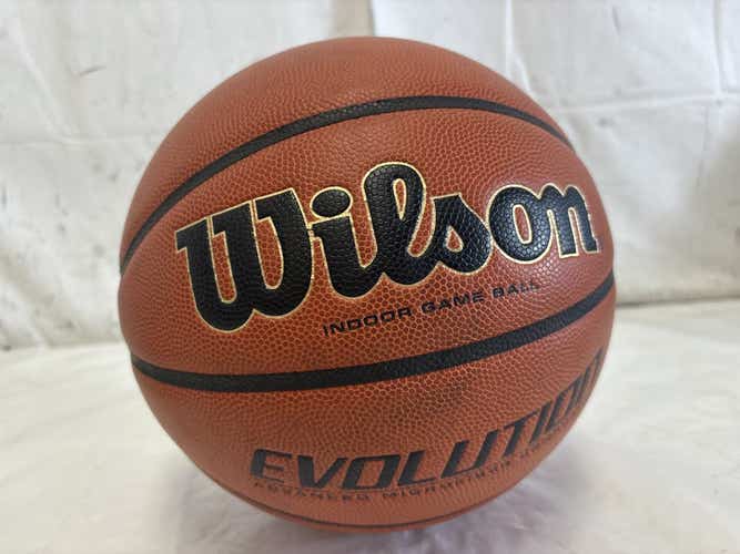 Used Wilson Evolution Indoor Game Ball Nfhs Basketball